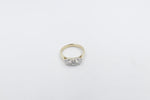 9ct Yellow Gold TDW 1.53ct Lab Grown Three Stone Diamond Ring