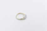 9ct Yellow Gold TDW 1.53ct Lab Grown Three Stone Diamond Ring