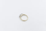 9ct Yellow Gold TDW 1.53ct Lab Grown Three Stone Diamond Ring