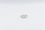 9ct Yellow Gold TDW 1.53ct Lab Grown Three Stone Diamond Ring