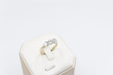 9ct Yellow Gold TDW 1.53ct Lab Grown Three Stone Diamond Ring