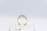 9ct Yellow Gold TDW 1.53ct Lab Grown Three Stone Diamond Ring