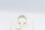 9ct Yellow Gold TDW 1.53ct Lab Grown Three Stone Diamond Ring