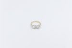 9ct Yellow Gold TDW 3.02ct Lab Grown Three Stone Diamond Ring