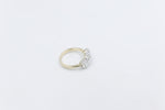 9ct Yellow Gold TDW 3.02ct Lab Grown Three Stone Diamond Ring