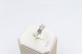 9ct Yellow Gold TDW 3.02ct Lab Grown Three Stone Diamond Ring