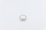 9ct Yellow Gold TDW 2.11ct Lab Grown Three Stone Diamond Ring