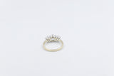 9ct Yellow Gold TDW 2.11ct Lab Grown Three Stone Diamond Ring