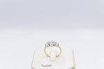 9ct Yellow Gold TDW 2.11ct Lab Grown Three Stone Diamond Ring