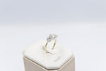 9ct Yellow Gold TDW 2.11ct Lab Grown Three Stone Diamond Ring