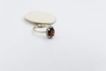 9ct Gold Garnet and Diamond Ring SYR7258