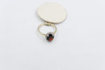 9ct Gold Garnet and Diamond Ring SYR7258