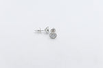 14kt Gold Set Lab Grown Diamond Margarita Earrings TDW 1.1ct