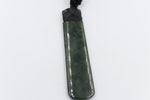 New Zealand Greenstone Toki with Whale Engraved