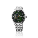 Seiko Presage Automatic Silver/Green Men's Watch - SSA463J