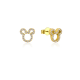 Disney Precious Metal Mickey Mouse Crystal Earring - SSDE011