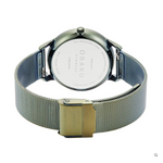 Obaku-Denmark Ladies Green Chia Lille - Leaf Watch - V298LDEEME