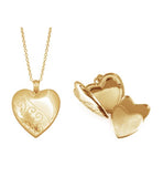 9ct Gold Heart Urn Locket SJGL40332