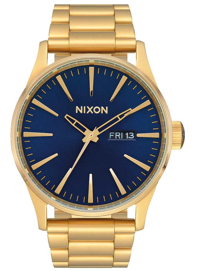 Nixon mens gold discount watch