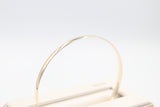 9ct Solid Gold Bangle 4mm wide