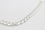 Sterling Silver Curb link Bracelet IRB13