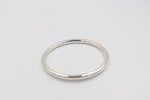 Sterling Silver Full Round Bangle SYB57