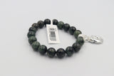 New Zealand Greenstone Stretch Bracelet