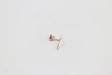 9ct Gold Genuine Ruby Nose Stud